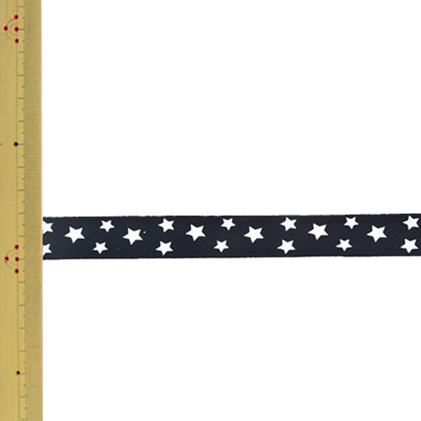 【数量5から】 手芸テープ 『スタープリント ニットテープ 幅約1.8cm 044番色 146-10-044』 DARIN ダリン