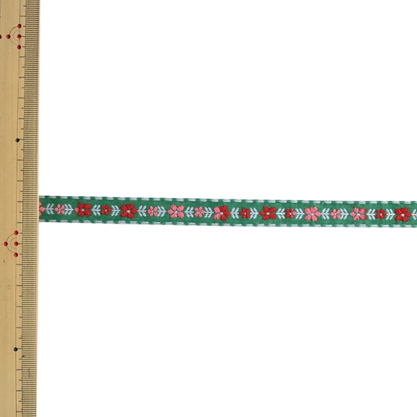 【数量5から】 手芸ブレード 『チロルテープ 5009Y 幅約1.5cm 5番色』 MOKUBA 木馬