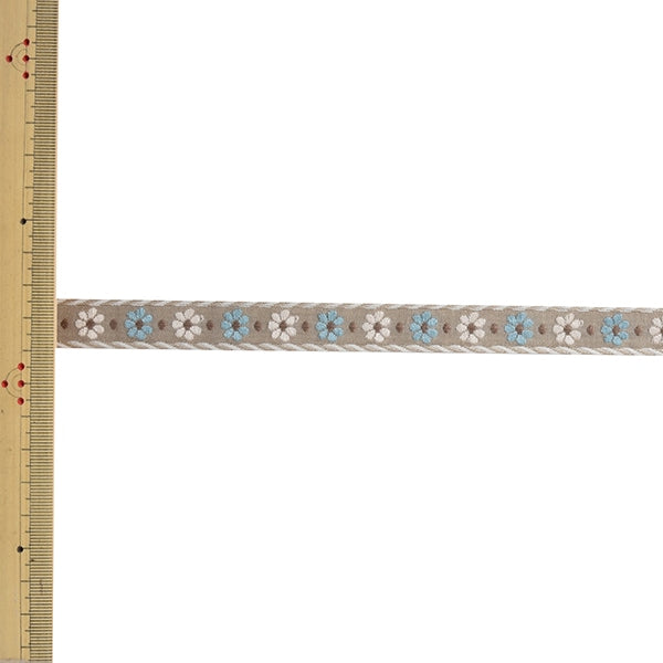 【数量5から】 手芸ブレード 『チロルテープ 5140Y 幅約1.5cm 9番色』 MOKUBA 木馬