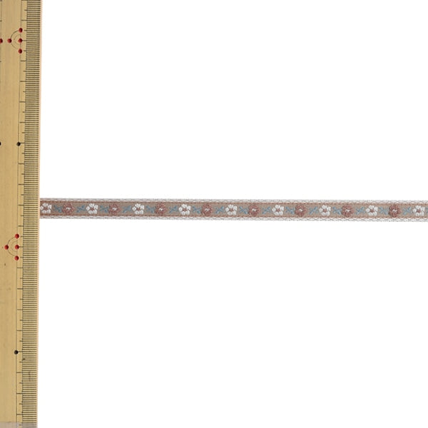 【数量5から】 手芸ブレード 『チロルテープ 5169Y 幅約1.2cm 1番色』 MOKUBA 木馬