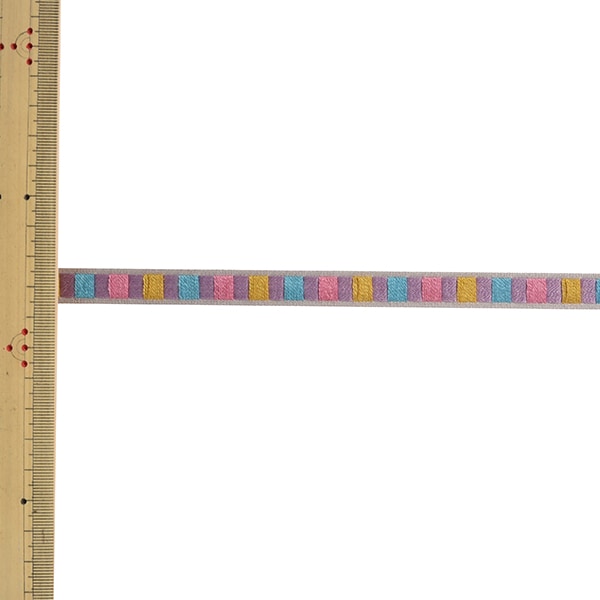 【数量5から】 手芸ブレード 『チロルテープ 5197Y 幅約1.4cm 3番色』 MOKUBA 木馬