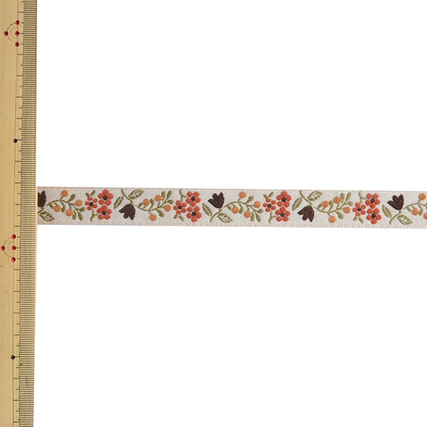 【数量5から】 手芸ブレード 『チロルテープ 5211Y 幅約2cm 2番色』 MOKUBA 木馬