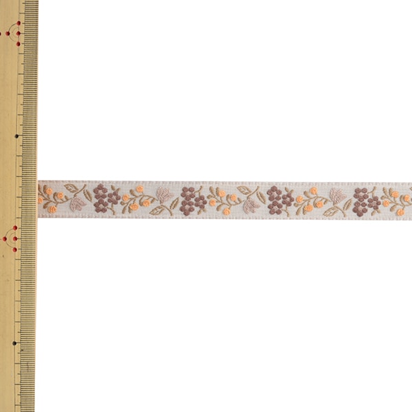 【数量5から】 手芸ブレード 『チロルテープ 5211Y 幅約2cm 3番色』 MOKUBA 木馬