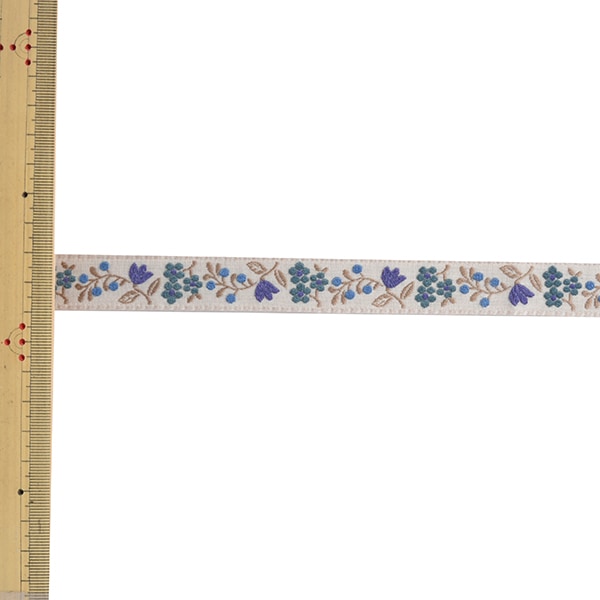 【数量5から】 手芸ブレード 『チロルテープ 5211Y 幅約2cm 4番色』 MOKUBA 木馬