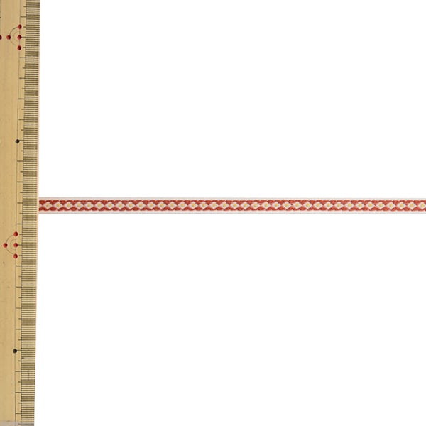 【数量5から】 手芸ブレード 『チロルテープ 5216Y 幅約1cm 4番色』 MOKUBA 木馬
