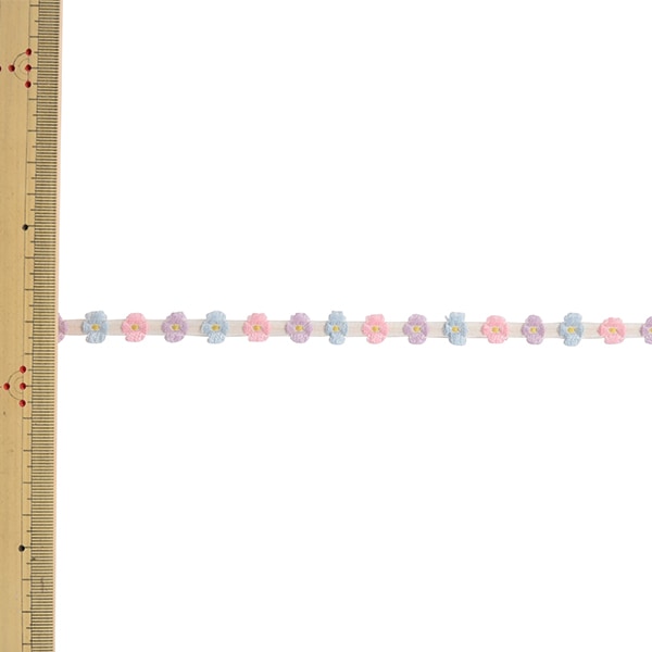 【数量5から】 手芸ブレード 『チロルテープ 5218Y 幅約1cm 2番色』 MOKUBA 木馬