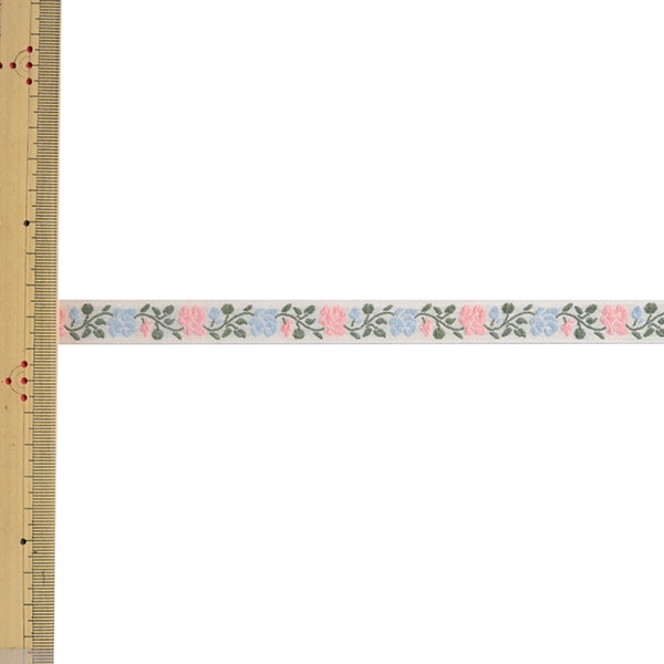 【数量5から】 手芸ブレード 『チロルテープ 5223Y 幅約1.5cm 2番色』 MOKUBA 木馬