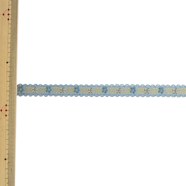 【数量5から】 手芸ブレード 『チロルテープ 5253Y 幅約1.5cm 2番色』 MOKUBA 木馬