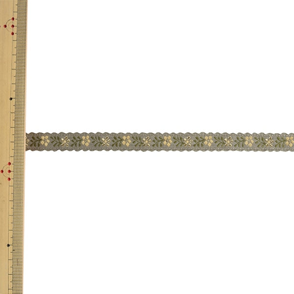 【数量5から】 手芸ブレード 『チロルテープ 5253Y 幅約1.5cm 5番色』 MOKUBA 木馬