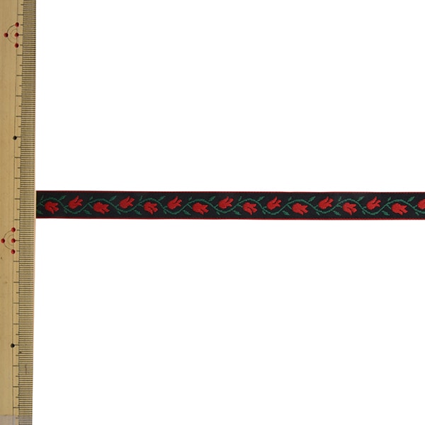 【数量5から】 手芸ブレード 『チロルテープ 5295Y 幅約1.5cm 1番色』 MOKUBA 木馬