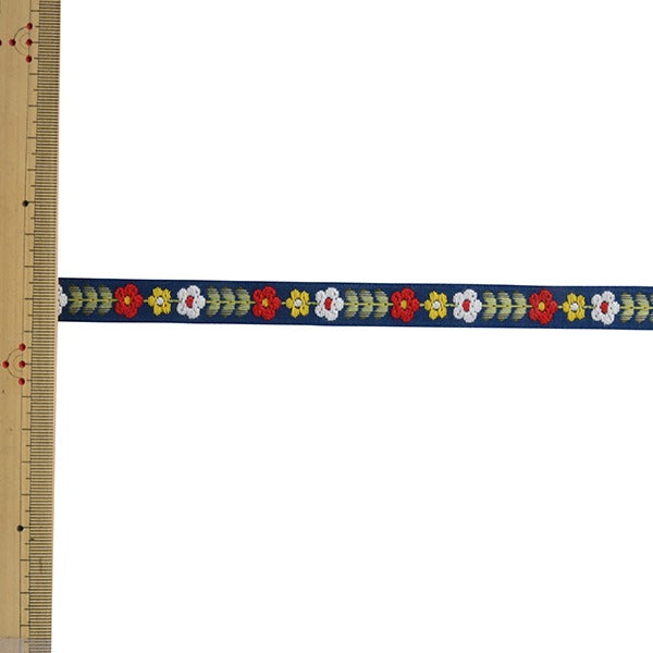 【数量5から】 手芸ブレード 『チロルテープ 5296Y 幅約1.5cm 2番色』 MOKUBA 木馬