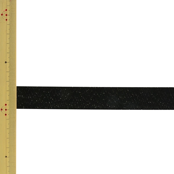 【数量5から】 リボン 『ラメレーヨンペタシャムリボン 132-9203 幅約2.5cm 050番色』 DARIN ダリン