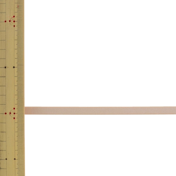 【数量5から】 手芸ひも 『ストレッチグログラン 幅約9mm 03番色 ベージュ SIC-EB007』 SHINDO
