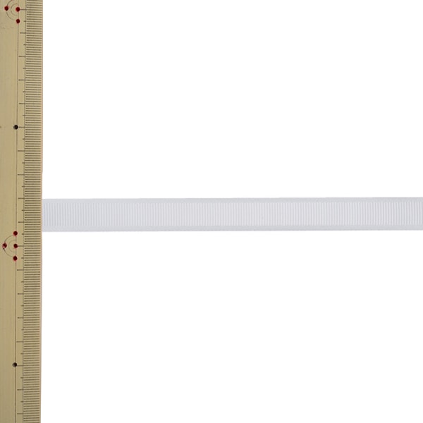 【数量5から】 リボン 『サテンエッジグログランリボン 幅約1.5cm 0番色 132-12-15-000』 DARIN ダリン