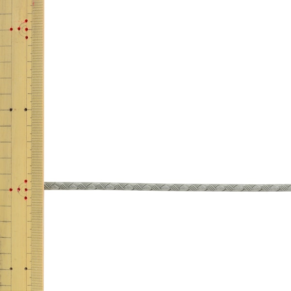 【数量5から】 手芸ひも 『ファッションコード 幅約5mm 99番色 グレイ SIC-3093』 SHINDO