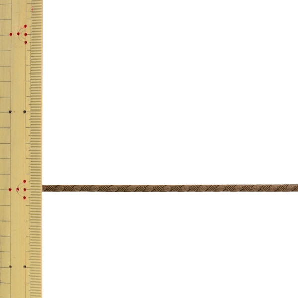 【数量5から】 手芸ひも 『ファッションコード 幅約5mm 178番色 ウォールナット SIC-3093』 SHINDO