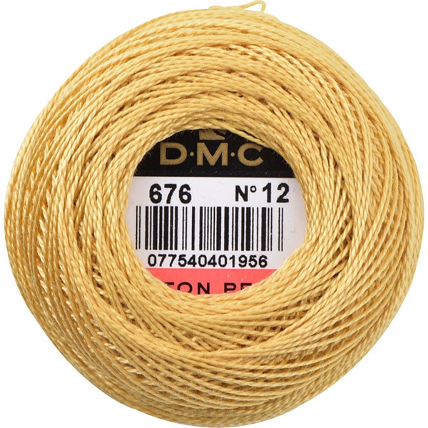 Embroidery thread "DMC No. 12 embroidery thread 676"