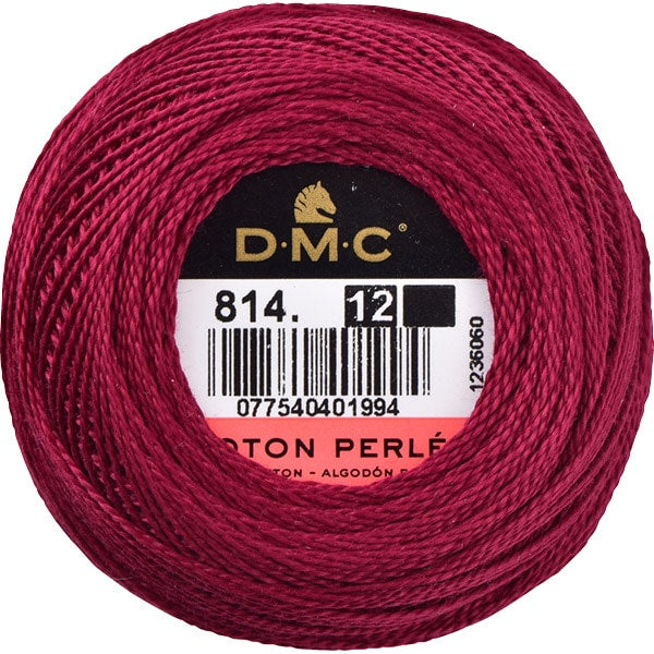 Embroidery thread "DMC No. 12 embroidery thread 814"