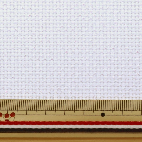 Ткань для вышивания "Чарльз Craft Redidescent Aida (Tammi Aida) 14 считает 55 глаз Branc (Blanc) GD1443BX" DMC Diementea