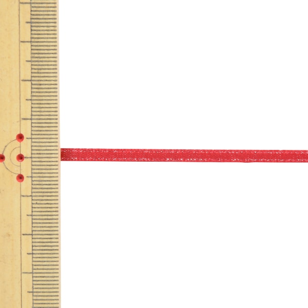 絲帶 “ 1反銷售緞面珍珠絲帶 寬度約3毫米x大約5m卷250顏色紅色58867”