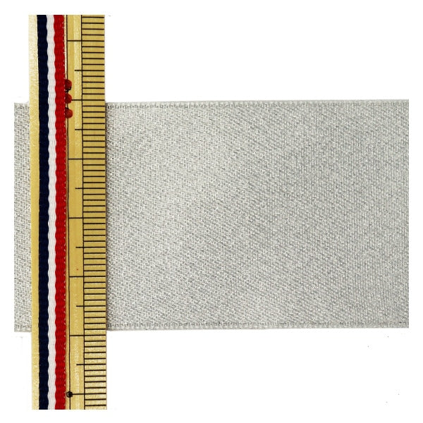 الشريط 『تُباع بقطعة واحدة من لؤلؤ الساتان』الشريط العرض تقريبا 3.8 سم × اللفة 3 متر رقم 029 اللون 58867 بوصة