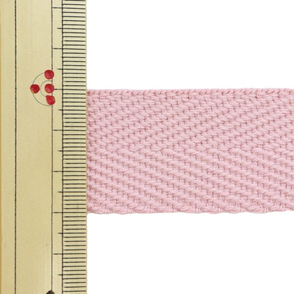 【数量5から】 手芸テープ 『綾カバンテープ 幅約3cm ピンク 88-420』 KOKKA コッカ