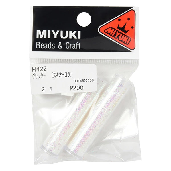 レジン材料 『グリッター スキオーロラ 約0.3mm 約1.2g H422』 MIYUKI ミユキ
