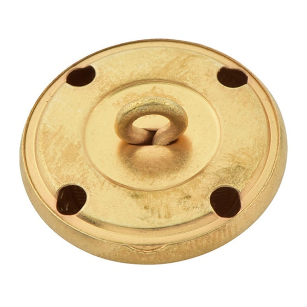 Knopf "Metall-Messingknopf 2.1 cm GG 10018112-21-G" Bell Art Onda