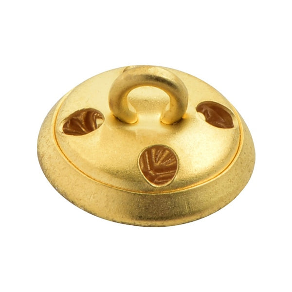 Knopf "Metal Concho Knopf 1cm HGU ITN-518" Bell Art Onda