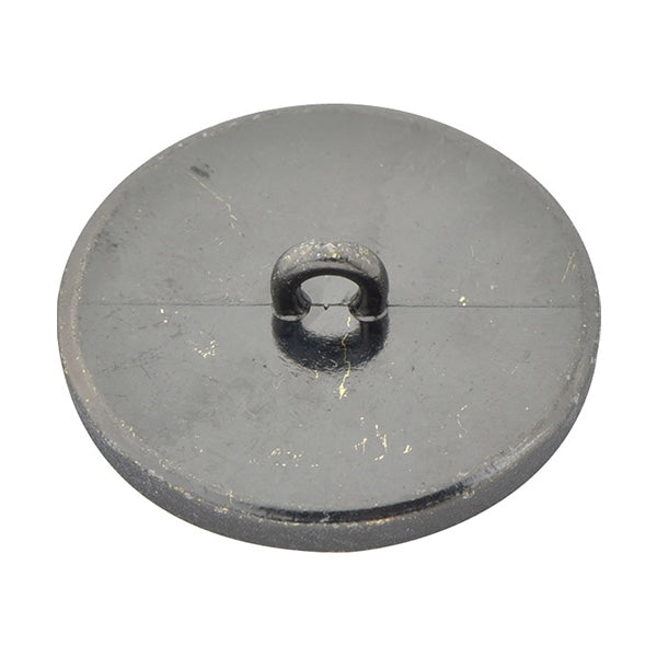 Knopf "Metallstabbutton 2,4 cm Bronze Gold AS-1013 10003352-24-B" Bell Art Onda