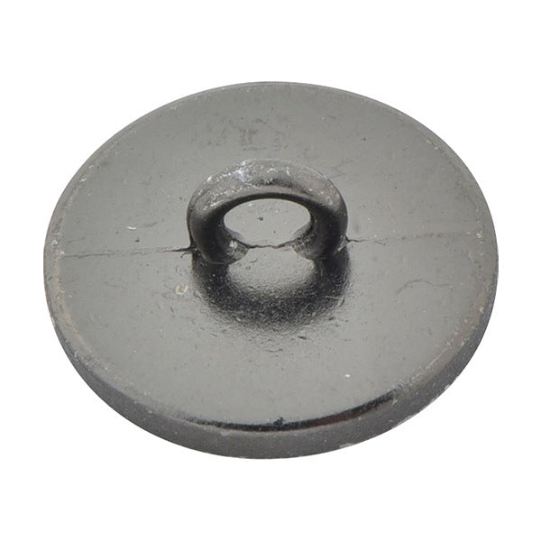 Knopf "Metallstabbutton 1,5 cm Bronze Silber AS-1013 10003352-15-B" Bell Art Onda