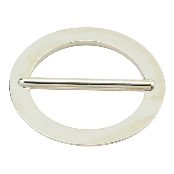 Leather bracket "Maru Buckle Nickel 3cm MP3688-N-30"