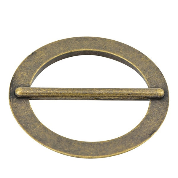 Leather bracket "Maru Buckle Antic Gold 3cm MP3688-AG-30"