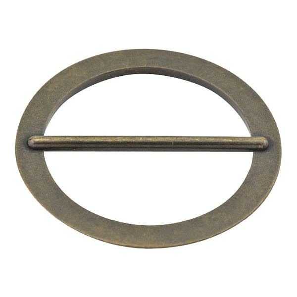 Leather bracket "Maru Buckle Antic Gold 4cm MP3688-AG-40"