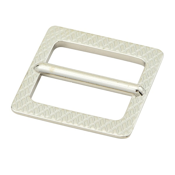 Leather bracket "Square buckle nickel 2.1cm MP3748-N-21"