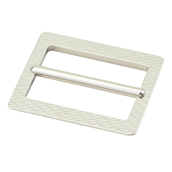 Leather bracket "Square buckle nickel 3cm MP3748-N-30"