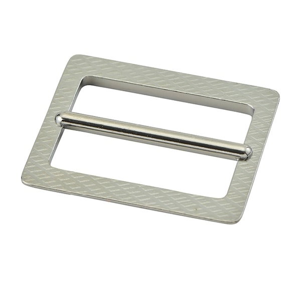 Leather bracket "Square buckle black nickel 3cm MP3748-BN-30"