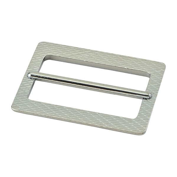 Leather bracket "square buckle black nickel 4cm BMP3748-BN-40"