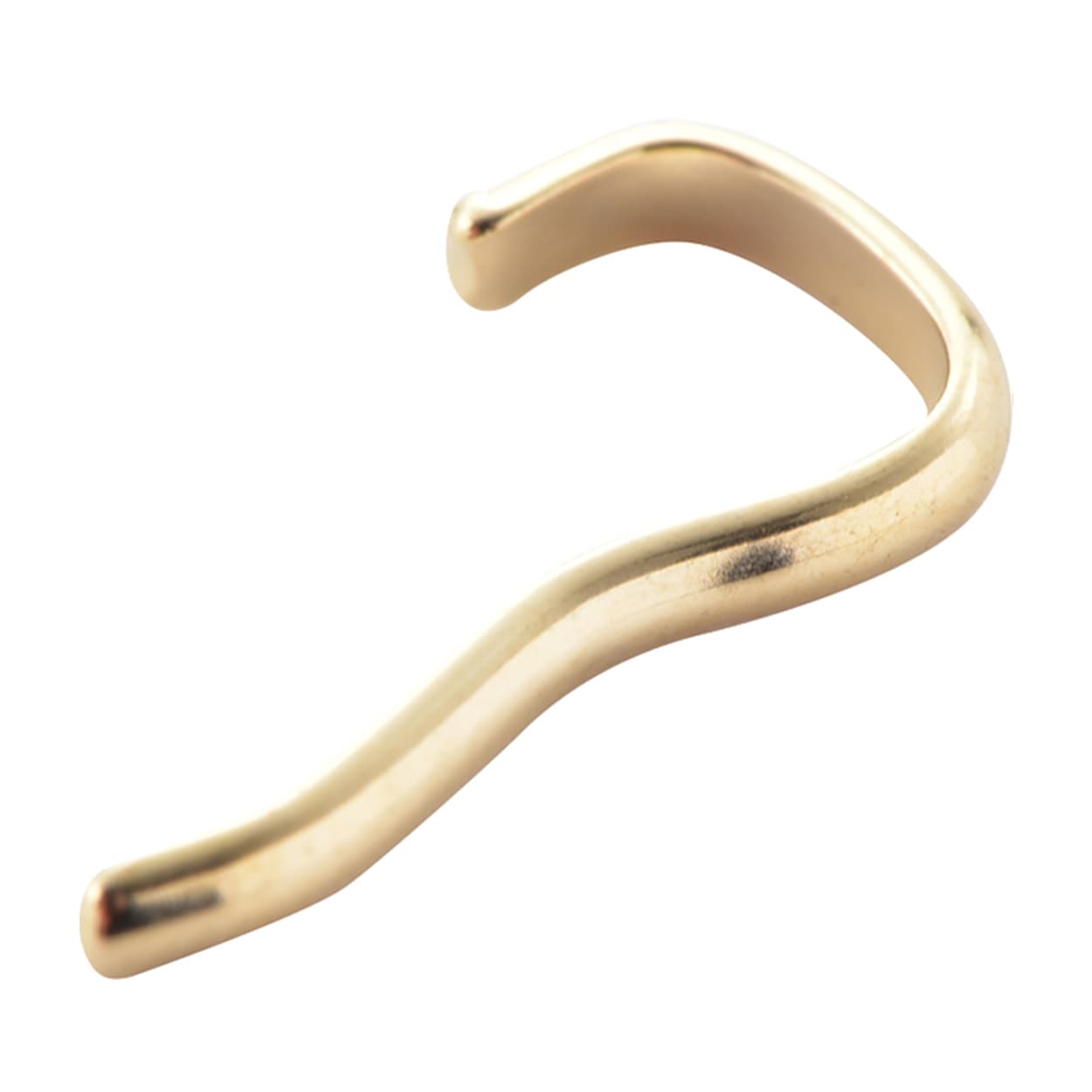 Hebilla "Pin de hebilla 1.5 cm de oro KP-1n"