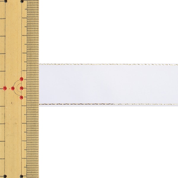 【数量5から】 リボン 『メタルラインリボン 5900K 幅約2.4cm 2番色』 MOKUBA 木馬