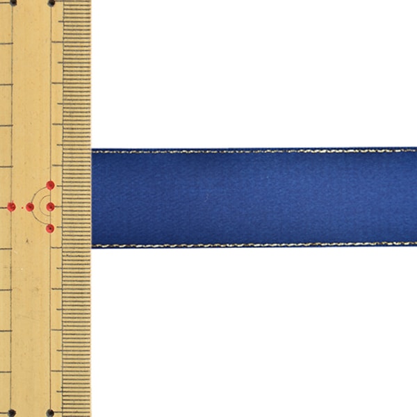 【数量5から】 リボン 『メタルラインリボン 5900K 幅約2.4cm 19番色』 MOKUBA 木馬