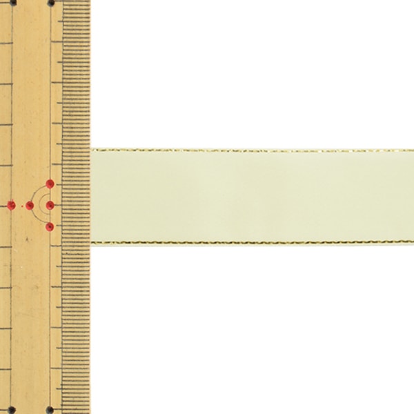 【数量5から】 リボン 『メタルラインリボン 5900K 幅約2.4cm 33番色』 MOKUBA 木馬