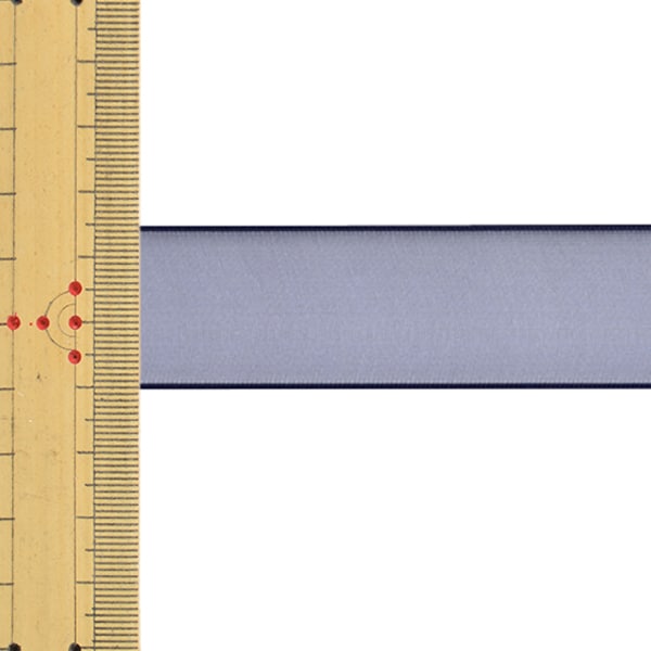 【数量5から】 リボン 『ジョーゼットリボン 1530 幅約2.4cm 19番色』 MOKUBA 木馬