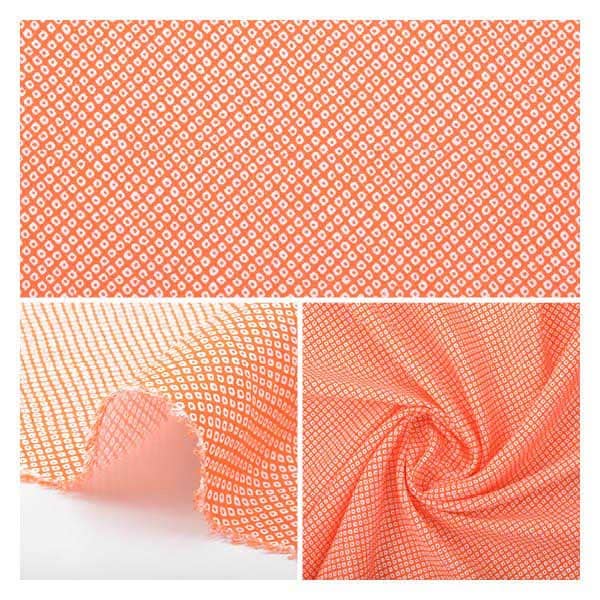 【数量5から】 生地 『ちりめん 友禅 Y020-06』 西村庄治商店