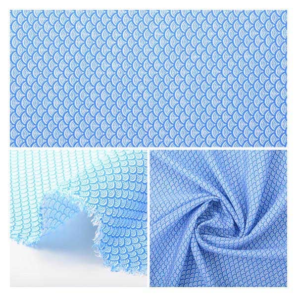 【数量5から】 生地 『ちりめん 友禅 Y304-26B』 西村庄治商店