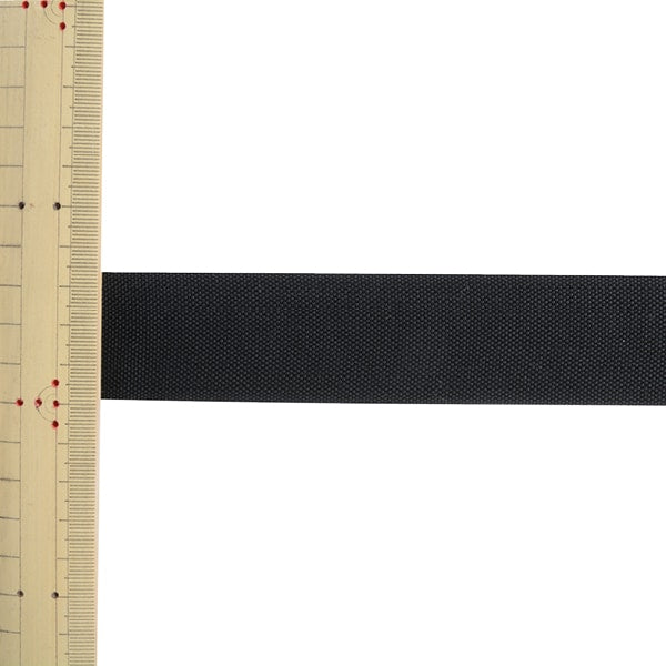 【数量5から】 手芸テープ 『MFナイロンインサイドベルト 幅約3.5cm 黒』