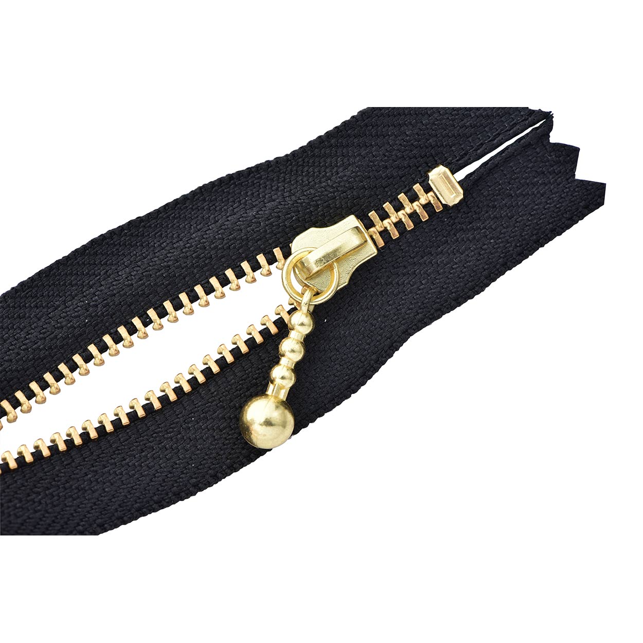 Fermeture éclair "Or avec des ballesFermeture éclair 8cm 580 couleur 3mgc-8bl" YKK