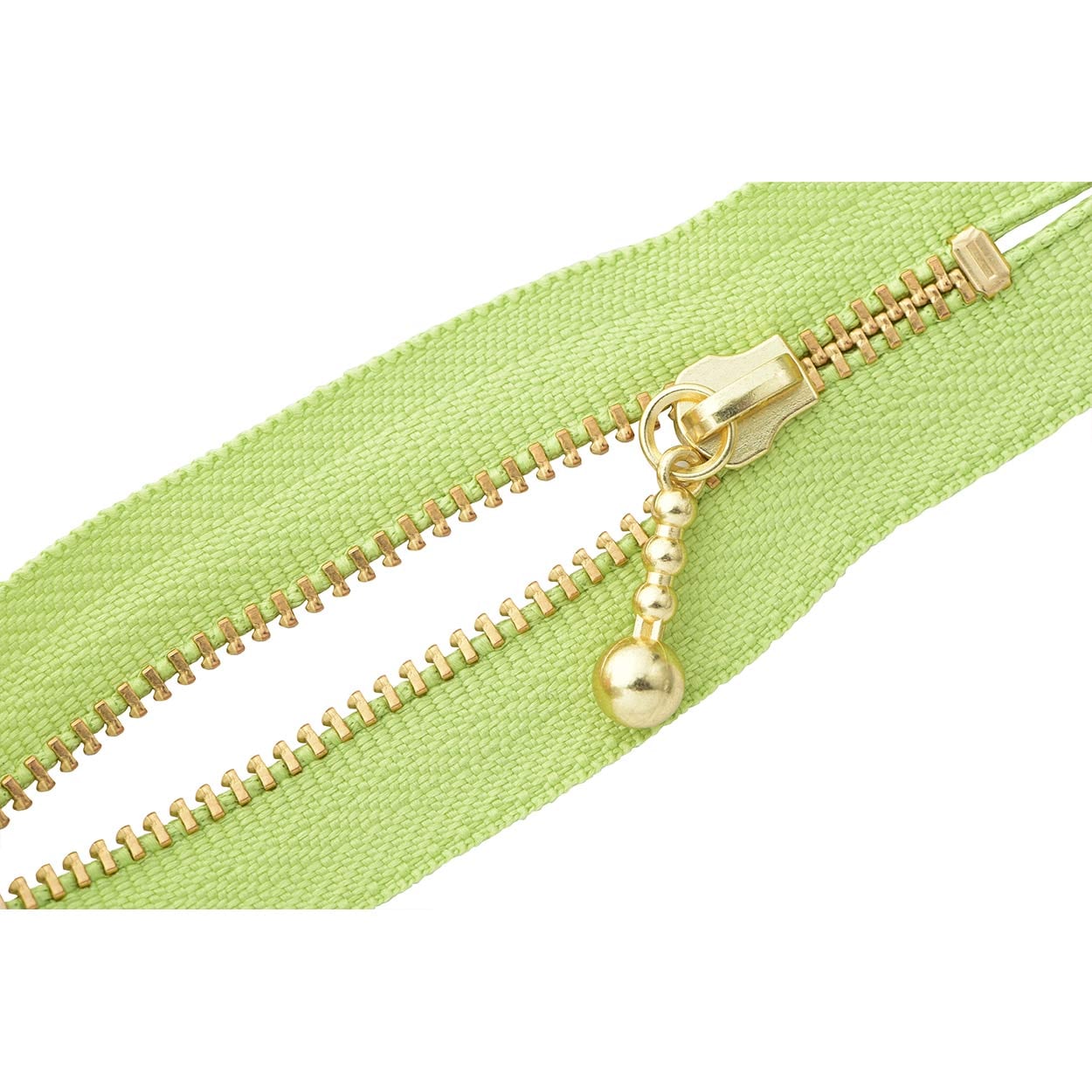 Fermeture éclair "Or avec des ballesFermeture éclair 10cm 874 Couleur 3MGC-10BL" YKK