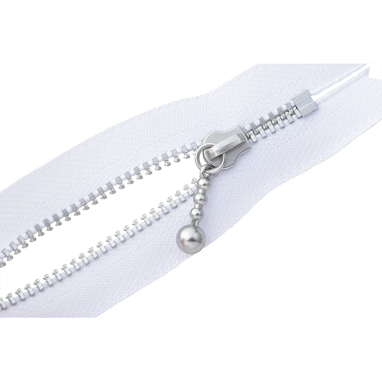 Reißverschluss "Silberväter mit Bällen 10 cm 501 Nr. 3YANC-10BL" YKK