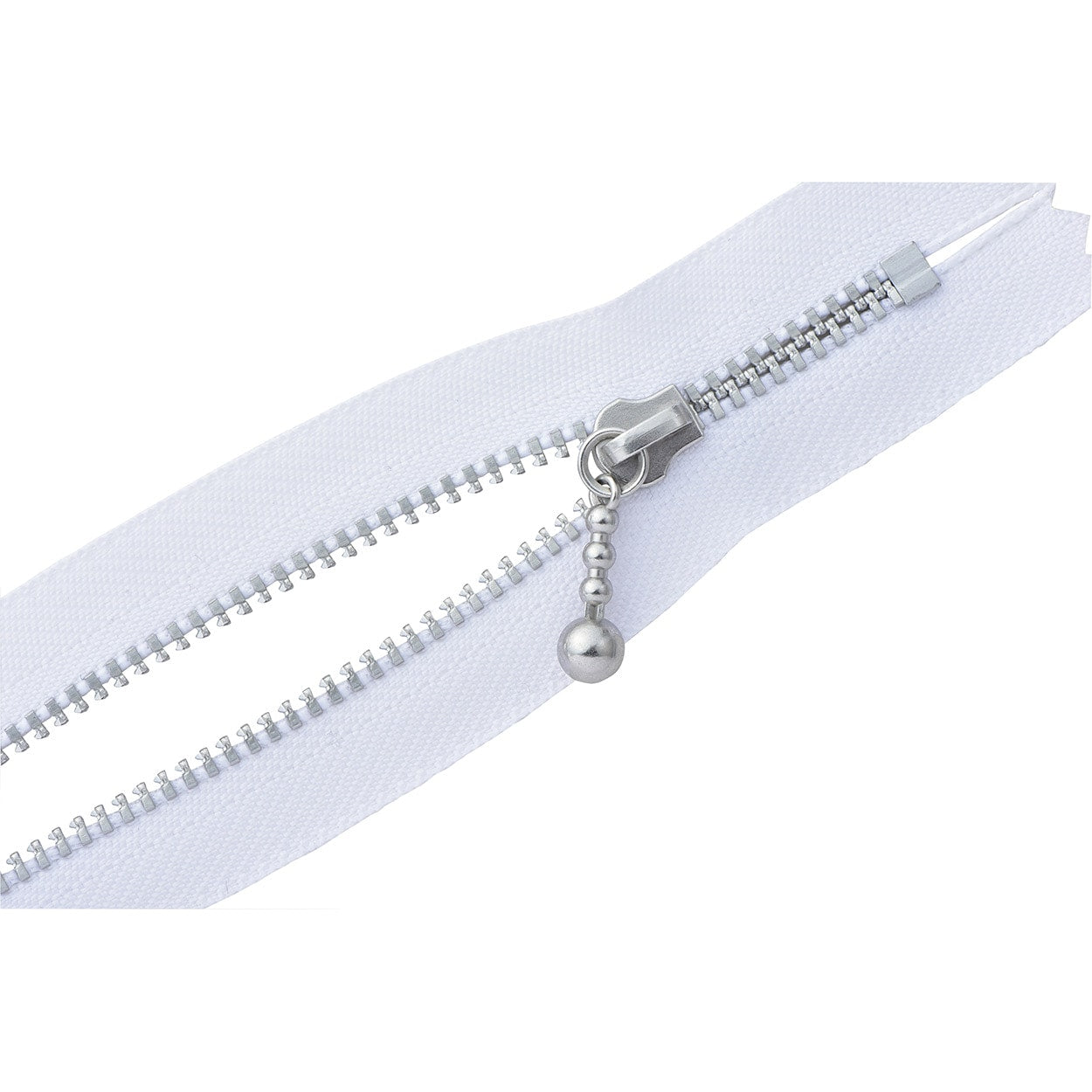 Reißverschluss "Silberväter mit Bällen 15 cm 501 Nr. 3YANC-15BL" YKK